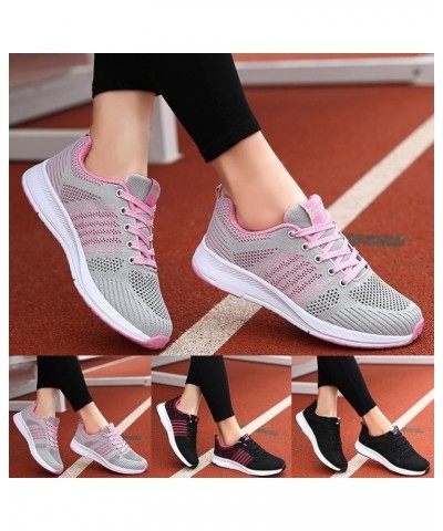 Sneakers for Women Walking Shoes Autumn Retro Knitted Loafers Fashion Slip On Canvas Running Shoes Z01-black $13.51 Athletic ...