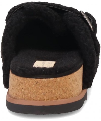 Women's Brynn Slide Clog Black Textile $28.35 Mules & Clogs