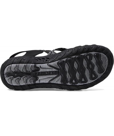 Women's Reggae-Mendocino Sport Sandal Black $25.94 Outdoor Shoes