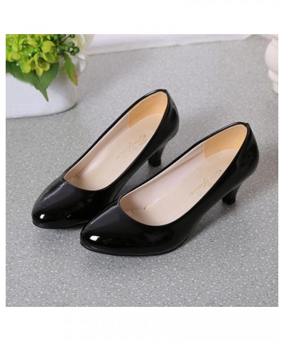 Women Platform Sandals Slippers Fashion Open Toe Slingback Sandal Pump Sandals Evening Classic Slide Sandals Black $11.49 San...