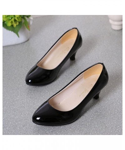 Women Platform Sandals Slippers Fashion Open Toe Slingback Sandal Pump Sandals Evening Classic Slide Sandals Black $11.49 San...