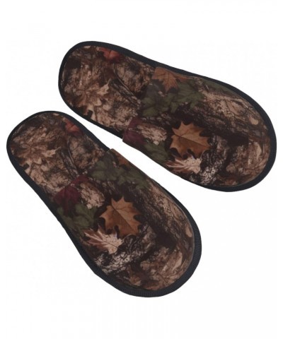 Outfitter Tuff Camo Printed Slippers Cozy Indoor Slide Unisex House Slippers Soft Plush Slip-on Slippers $9.68 Slippers