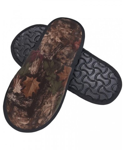 Outfitter Tuff Camo Printed Slippers Cozy Indoor Slide Unisex House Slippers Soft Plush Slip-on Slippers $9.68 Slippers