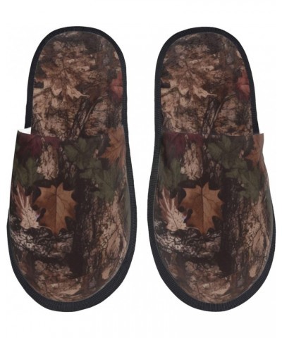 Outfitter Tuff Camo Printed Slippers Cozy Indoor Slide Unisex House Slippers Soft Plush Slip-on Slippers $9.68 Slippers