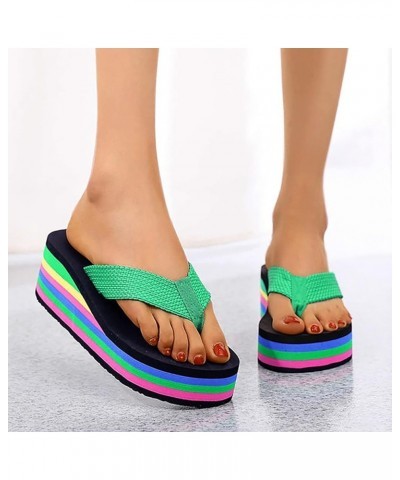 Flip Flop Women Arch Support Spa Slippers Sandals Women Flats Sandals Women Dressy Women Flats Shoes Dressy Platform S H-gree...