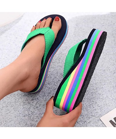 Flip Flop Women Arch Support Spa Slippers Sandals Women Flats Sandals Women Dressy Women Flats Shoes Dressy Platform S H-gree...