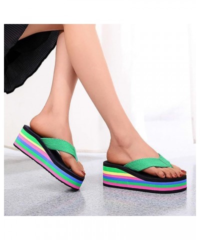 Flip Flop Women Arch Support Spa Slippers Sandals Women Flats Sandals Women Dressy Women Flats Shoes Dressy Platform S H-gree...