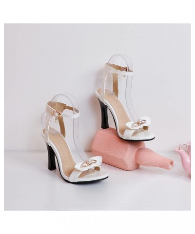 Women's Ankle Strap Heeled Sandals $29.72 Sandals