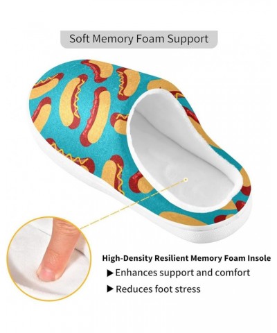 Slippers for Women Men, Memory Foam House Slippers Cozy Shoes Home Indoor Outdoor Bedroom Multicolor $17.59 Slippers