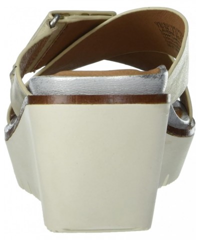 Women's Lavern Wedge Mule Sandal, Ice/Silver, 8.5 $77.89 Mules & Clogs