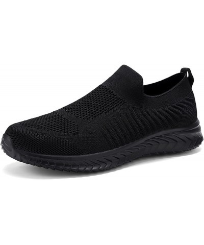 Womens Athletic Walking Shoes, Women Slip On Shoes Sneakers, Non Slip Running Shoes for Women, Laceless Casual Breathable Lig...