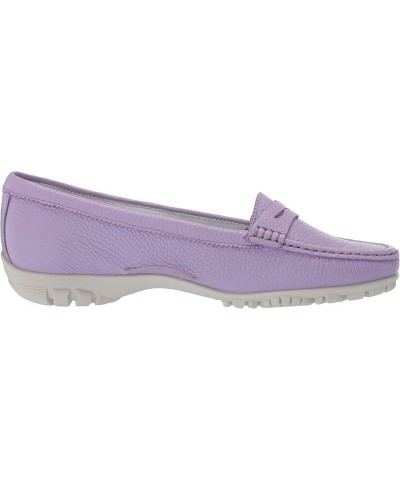 Women's Leather Made in Brazil Lightweight Union Golf Performance Shoe Lilac Tumbled Grainy $32.53 Athletic Shoes