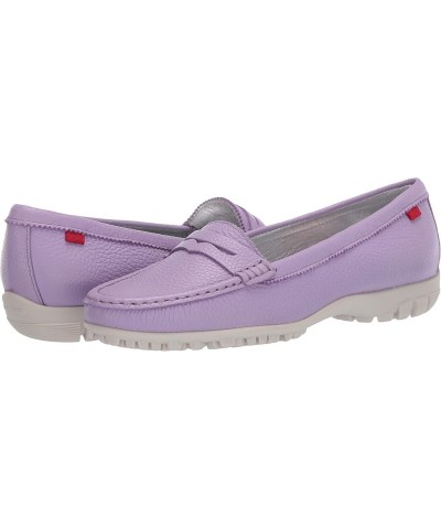 Women's Leather Made in Brazil Lightweight Union Golf Performance Shoe Lilac Tumbled Grainy $32.53 Athletic Shoes