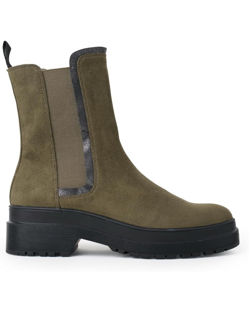 Women's Modern Fashion Boot V Khaki $41.76 Boots