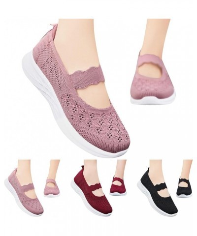 Flats for Women, Zapatos Planos De Mujer, Women's Ballet Flat Shoes Non Slip Canvas Sneakers Flats Shoes Womens Loafers Comfo...