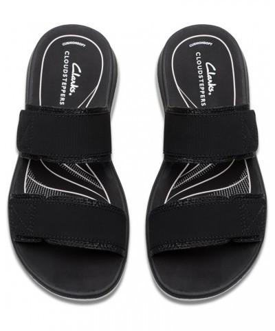 Women's Glide Joy Slide Sandal, Black Synthetic, 5 12 Black Synthetic $16.89 Sandals