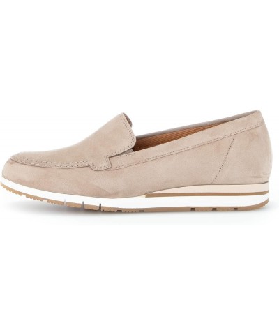 22.414.34 - Women's Loafer Beige Silk $55.65 Slippers