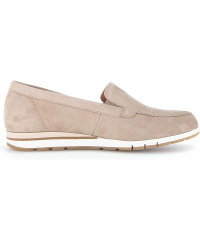 22.414.34 - Women's Loafer Beige Silk $55.65 Slippers