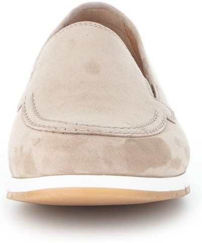 22.414.34 - Women's Loafer Beige Silk $55.65 Slippers