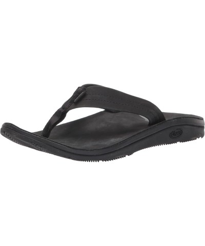 Womens Classic Leather Flip Black $25.75 Sandals