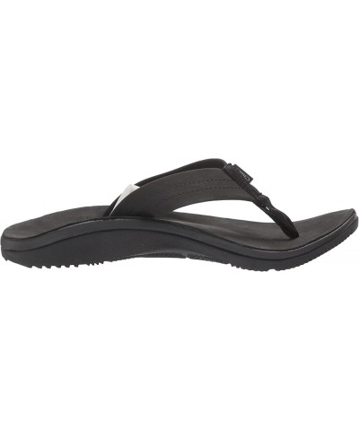 Womens Classic Leather Flip Black $25.75 Sandals