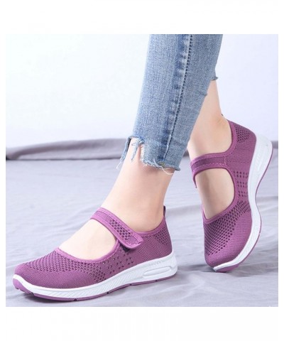 Women's Fashion Sneakers Colorblock Lace-Up Low-Top Flat Casual Walking Shoes Mesh Breathable Lightweight Athletic Tennis Sho...