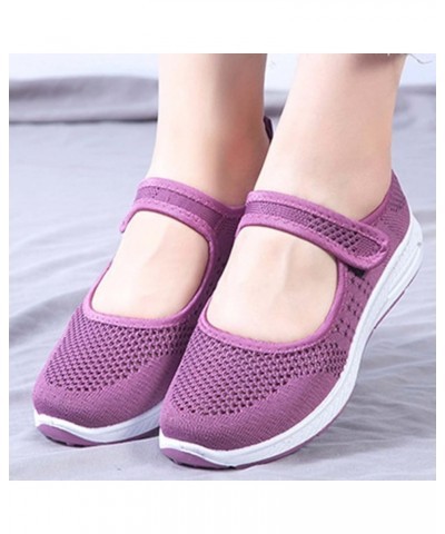 Women's Fashion Sneakers Colorblock Lace-Up Low-Top Flat Casual Walking Shoes Mesh Breathable Lightweight Athletic Tennis Sho...