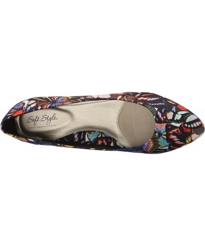 by Hush Puppies Women's Darlene Flat Bright Multi Butterfly Grosgrain $21.43 Flats