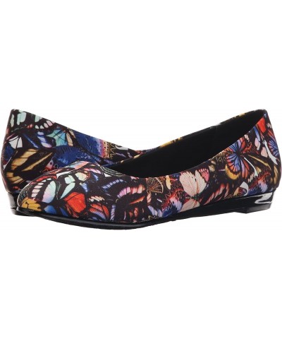 by Hush Puppies Women's Darlene Flat Bright Multi Butterfly Grosgrain $21.43 Flats