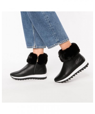 Women's Wedge Heel Ankle Boot Black Al $27.80 Boots