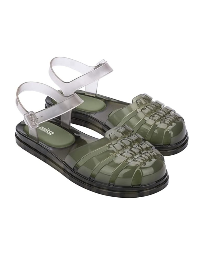 women's Fisherman Flat Sandal, 6 Green $26.91 Sandals