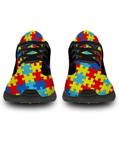 Autism Awareness Sneakers Women's Men's Fashion Running Shoes Comfortable Tennis Walking Shoes Gifts for Mom Dad Autism Aware...