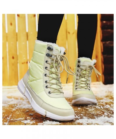 Womens Snow Boots Slip on Slip on Winter Boots for Women Waterproof Snow Non Slip Womens Slip on Winter Boots Waterproof Insu...