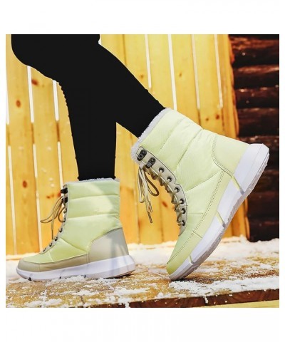 Womens Snow Boots Slip on Slip on Winter Boots for Women Waterproof Snow Non Slip Womens Slip on Winter Boots Waterproof Insu...