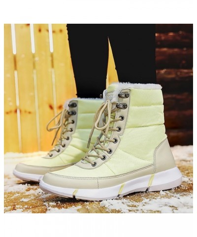 Womens Snow Boots Slip on Slip on Winter Boots for Women Waterproof Snow Non Slip Womens Slip on Winter Boots Waterproof Insu...