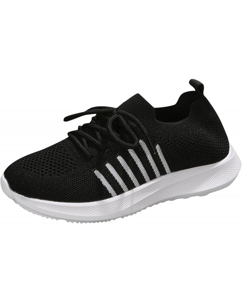 Hight Top Slip On Sneakers Winter Sneakers for Women Women Slip on Sneakers Wide Width Shoes Jogging Sneakers Z 15-black $26....