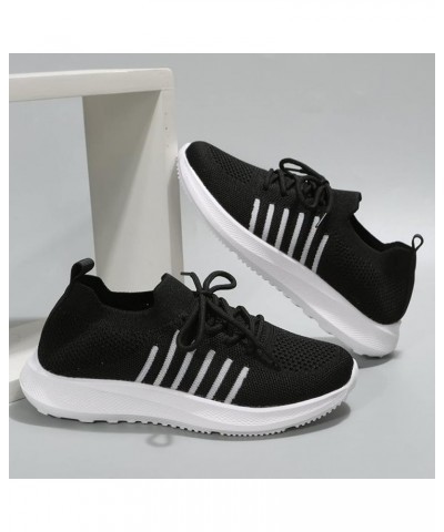 Hight Top Slip On Sneakers Winter Sneakers for Women Women Slip on Sneakers Wide Width Shoes Jogging Sneakers Z 15-black $26....