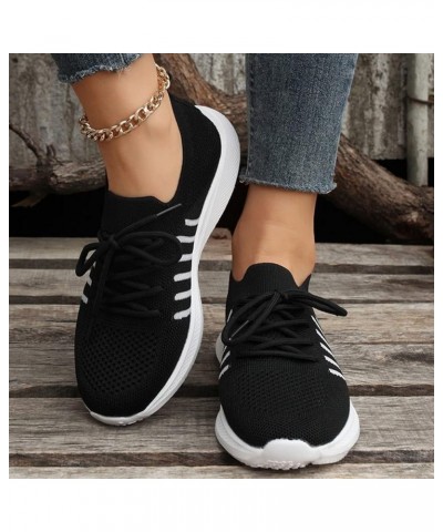 Hight Top Slip On Sneakers Winter Sneakers for Women Women Slip on Sneakers Wide Width Shoes Jogging Sneakers Z 15-black $26....