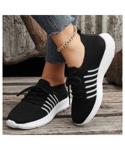 Hight Top Slip On Sneakers Winter Sneakers for Women Women Slip on Sneakers Wide Width Shoes Jogging Sneakers Z 15-black $26....