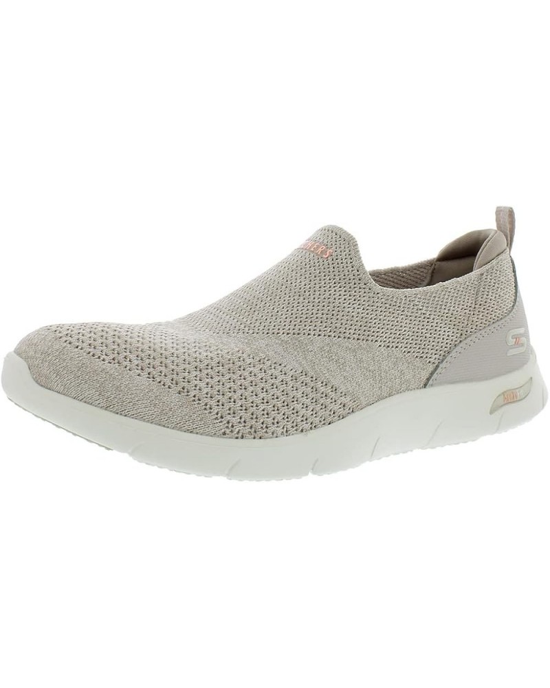 Women's Arch Fit Refine Don't Go Sneaker Taupe $26.24 Athletic Shoes