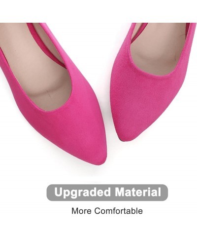 Women's Pointed Toe Ballet Flat Shoes Simple Casual Office Work Shoes Slip-on Comfortable Shoes Upgraded-rose $15.54 Loafers ...