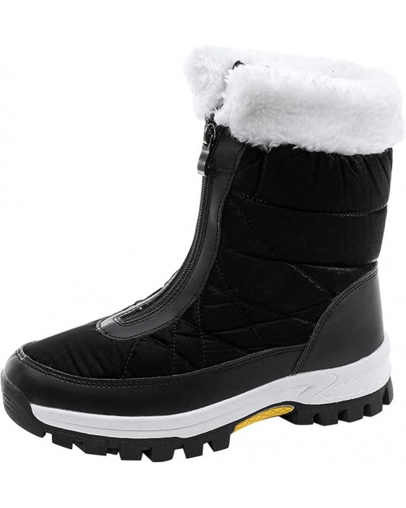 Women's Snow Boots Waterproof Insulated Slip Resistant Womens Cute Winter Ankle Boots Winter Boots for Women 2023 Wide Calf W...