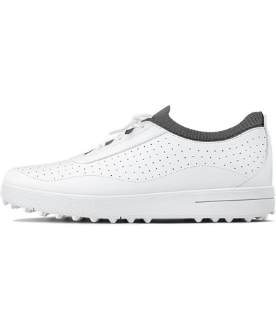 Breathable Mesh Golf Shoes Spikeless for Women, Ladies Grey $32.50 Athletic Shoes