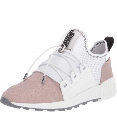 Women's Sergio Running Sneaker Cipria/White $75.85 Athletic Shoes