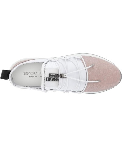 Women's Sergio Running Sneaker Cipria/White $75.85 Athletic Shoes