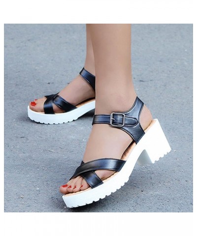 Flat Sandals Women Hiking Sandals Summer Sandals Formal Sandals Roman Sandals Outdoor Sandals Comfort Sandals Black $12.61 Sa...