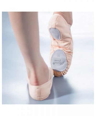 Ballet Flats, Ballet Slippers 2 Pairs Ballet Shoes Kids Dance Slippers Point Shoes Ballet Exercise Girls Soft Ballet Flats Sp...