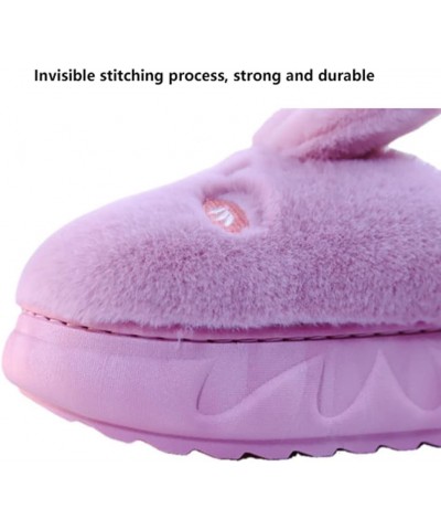 Soft Warm Anti-Skid Soft Bottom Plush House Slippers，Cute Winter Women's Slip-on Cotton Slippers，for Gift，Indoor，Outdoor，Girl...