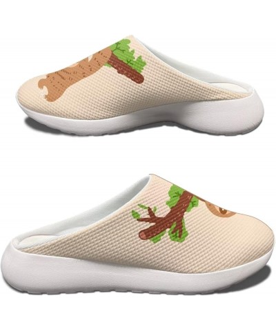 Men's Women's Garden Clog Comfortable Slip on Garden Sandals Lightweight Water Shoes Summer Slippers Funny Sloth $14.40 Athle...