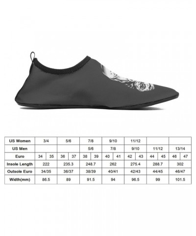 Black Gorilla Face Water Sports Barefoot Shoes Quick-Dry Swim Shoes Slip-on for Sports Beach Pool for Men Women $14.82 Athlet...